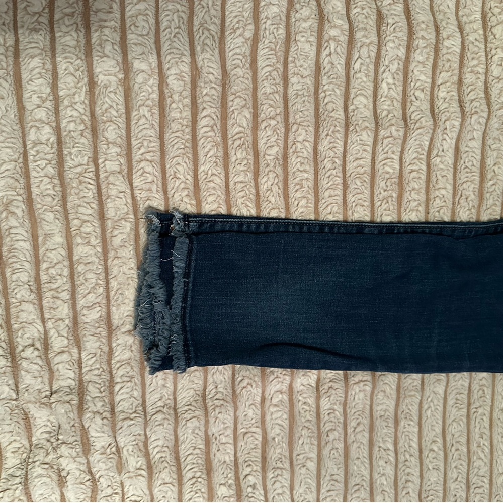 LOFT Dark Blue Skinny Jeans - Picture 3 of 3